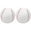 Tefola Softball Ball Training, 2Pcs 12in Softball Hand Sewing Practice
