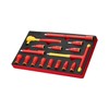 VEVOR Insulated Socket Set, 16-Piece Insulated Wrench Tool Set, 1000V