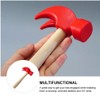 TOYANDONA 2Pcs Wooden Hammer Toy Set - Construction Theme -