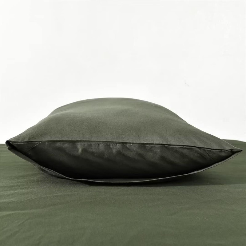 Ruccit Pillowcases 2 Pack Army Green Pillowcases Soft Brushed Microfiber