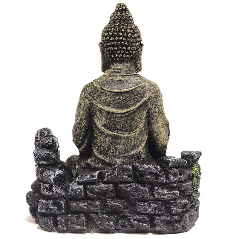 SLOCME Aquarium Buddha Statue Decorations - Aquarium Decor Ornament Fish