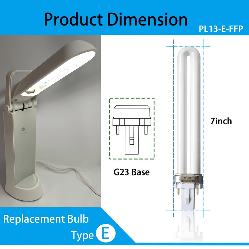Ignixlite PL13-E-FFP 13W Type E Fluorescent Light Bulb Compatible with