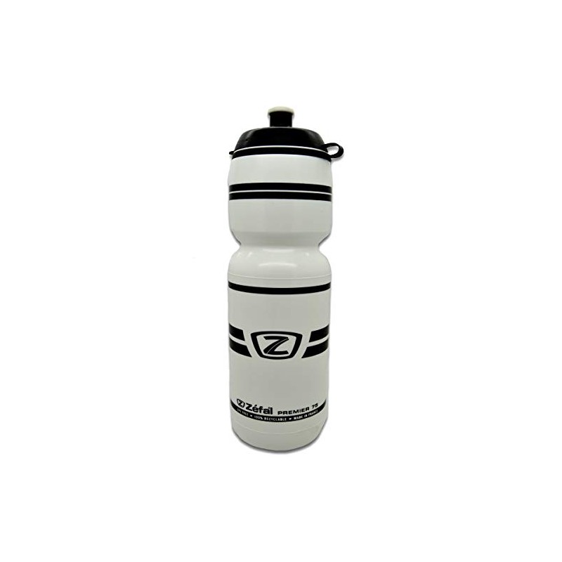 Zefal Premier 75 Water Bottle, White, 750 ml