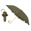 PT Full Blackout Round 3 Folding Umbrella/Ruffle Olive, green