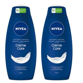 Nivea Creme Care Elements & Unique Scent of Nivea Cream 25.36 oz 750 Ml Pack 2