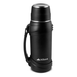 Termo de Acero Inoxidable XL (2 Litros) con Doble Pared de Aislamiento al Vacío para Uso Rudo, Frío por 20 Horas y Caliente por 15 Horas, Tapa Hermética, Botella para Agua para Camping y más