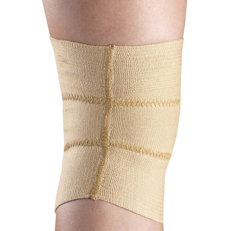 CHAMPION C-70 Contour Cut Knee Support, Beige, Large