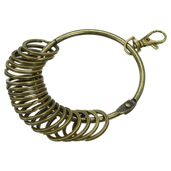 PATIKIL 3.4 Inch Dia Key Organizer Keychain, 1pcs Key Management