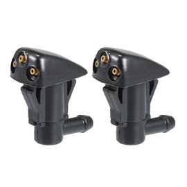 uxcell 1 Pair No.98630-2E100 Front Windshield Washer Nozzles Washer Spray Jet for Hyundai Tucson 2005-2008