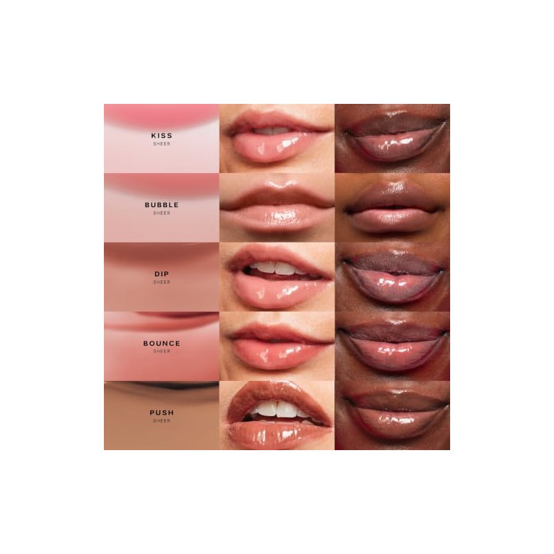Saie- Glossybounce High-Shine Hydrating Lip Gloss Oil - Aceite labial