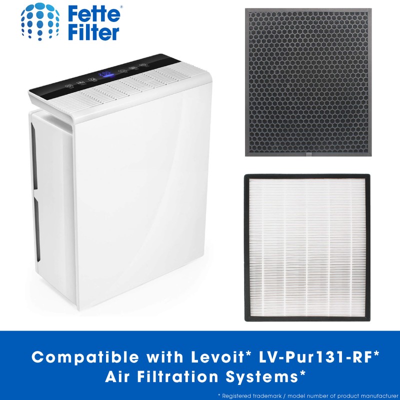 Fette Filter - LV-PUR131 Premium Replacement Filters Compatible with LEVOIT