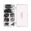 Fishing Rod Tip Repair Kit High Carbon Steel Ceramic Ring