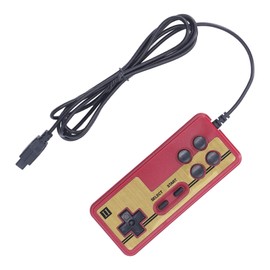 ヴィンテージゲームコントローラー、9ピンコンソールと互換性のある8ビットハンドル、ジョイスティックゲーム用、有線ビデオゲームパッド9ピンプラグ