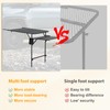 WGOS Camping Table, Grill & Tailgate Table, Adjustable Height &