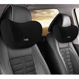 XIOQINE 2Pcs Car Neck Pillow, Ultra Comfortable Neck Pillow for Driving, Soft Car Headrest Pillow Like Clouds, Make Your Driving More Comfortable, Suitable for Driving, Traveling | XIOQINE