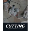 ZERICHIVE Tile Blade 4.5" Diamond Ceramic Cutting Disc for Cutting