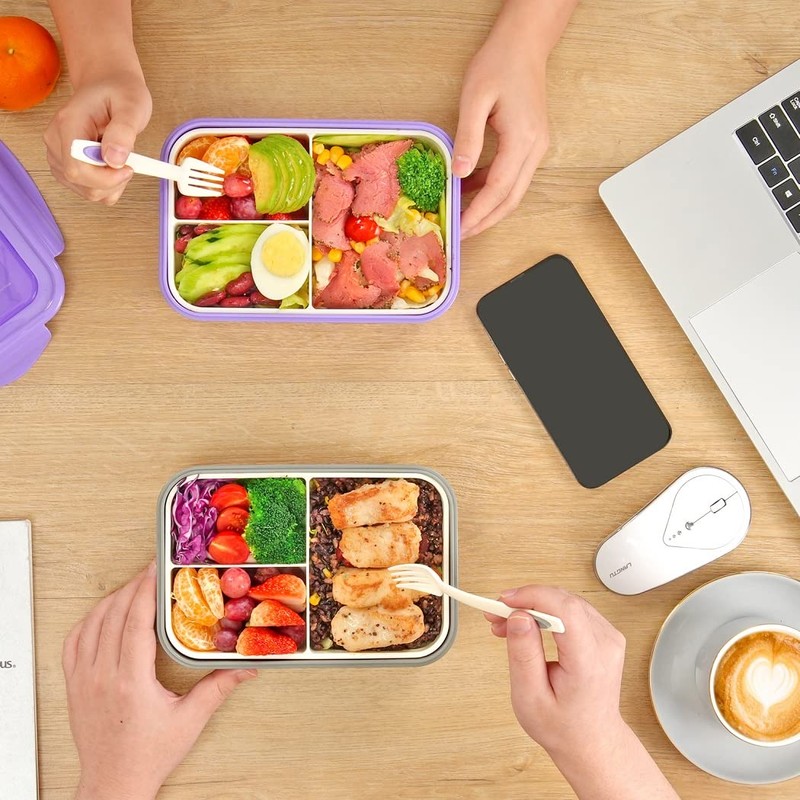 LOVINA Bento Boxes for Adults - 1100 ML Bento Lunch