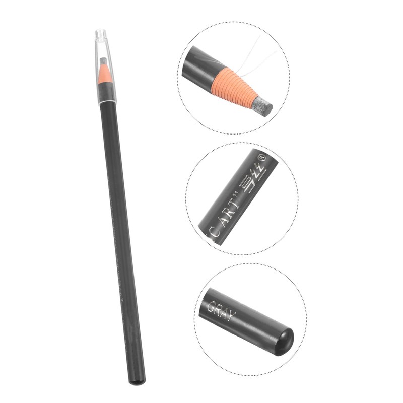 Garneck Light Grey Eyebrow Pencil for Women - Waterproof MUA