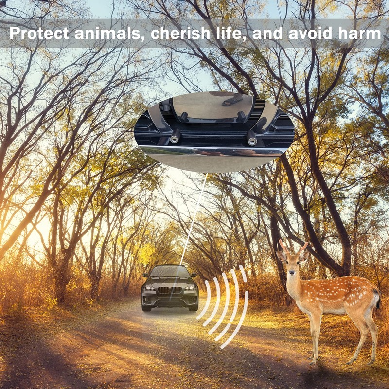 SINGARO 6 Pack Car Deer Whistle Warning for Car Horn