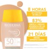 BIODERMA, Protector Solar, Photoderm NUDE Touch Mineral Tono Dorado, FPS50+,