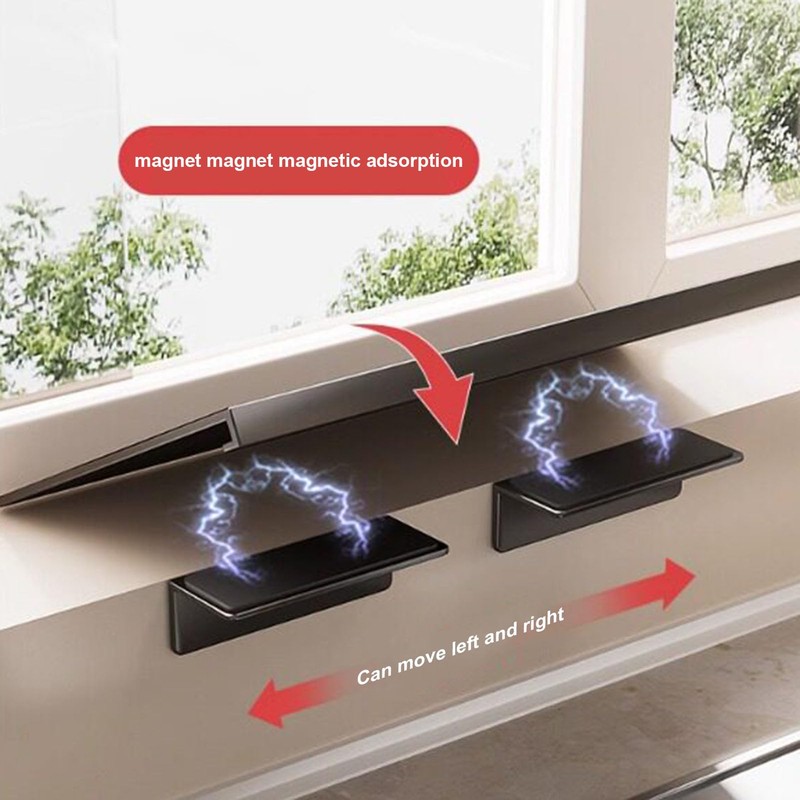 Window Sill Extender,Black Extension Board Not Easy To Bend(23.6x9.84in)