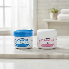 Crema Concha Nácar Despigmentante + Crema Vitamina E Ensueño