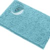 LuxUrux Bath Mat-Extra-Soft Plush Bath Shower Bathroom Rug, 1'' Chenille