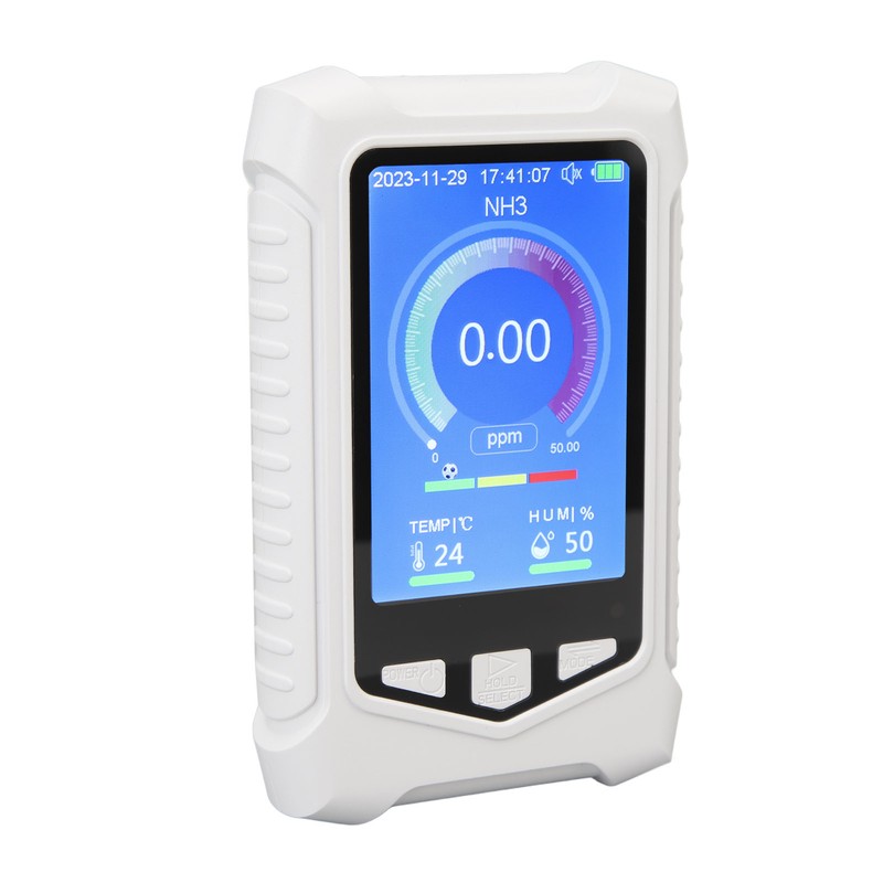 NH3 Test Meter Handheld Portable Accurate 0 to 50ppm 3.5