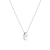 ASCOMY Dainty Silver Necklace for Women 14K Silver Plated Necklaces