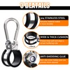 Ailbiuko Airpower Line Clamp Stainless Steel, Hanger Bracket Mounting Assembly