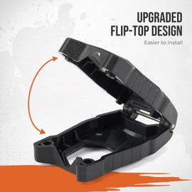 KEMIMOTO Key Holder Compatible with Can-Am Ryker, Can-Am Maverick R, Maverick X3 and X3 Max, Outlander Sporty Ignition Key Cover Fob Holder Key Shell Accessories(2 Pack)