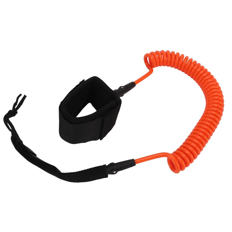 7mm 10Ft Surfing Foot Rope Adjustable Elastic TPU Surfboard Leg