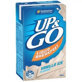 Sanitarium Bulk Sanitarium Up&go Liquid Breakfast Vanilla Ice 1 Pack ($1.99 each x 12 units)