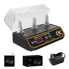 VKALTUL Spark Plug Tester SPT301,Ignition Spark Tester with 3 Hole, 200~9000rpm, High Efficiency,Digital Display Screen,Protective Cover, Plug and Play for Automotive Car Spark Plug