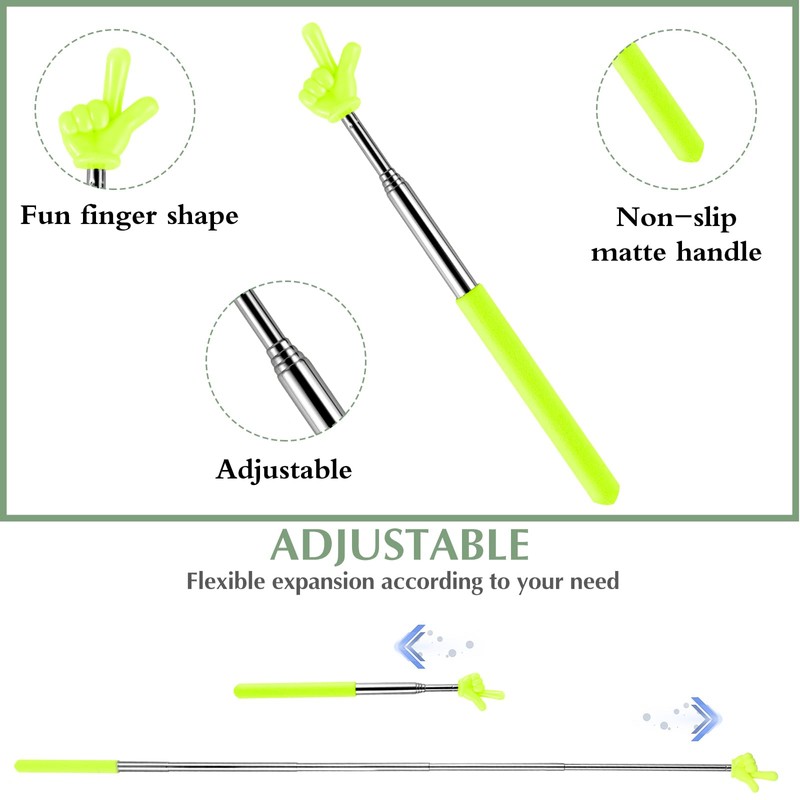 DIVINA VITAE Telescopic Teacher Pointer Extendable Pointer Stick for Classroom