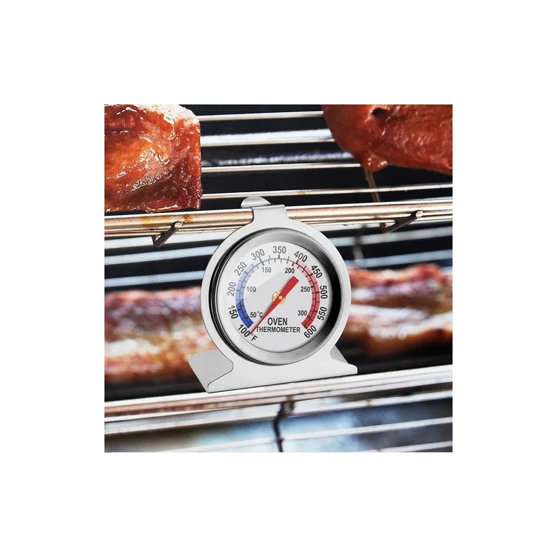 2 Pzs Termómetro Horno Acero Inoxidable Cocina Profesional