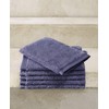 De Witte Lietaer Contessa Luxe Washcloths, Cotton, Sapphire Blue, 16