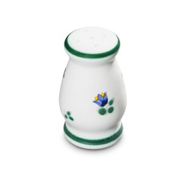 GMUNDNER KERAMIK Salt Shaker Bulbous Diameter 5.3 cm Scattered Flower Tableware Handmade in Austria