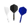 CUESOUL ROST 77 Integrierter Dartschaft und Flight,große Standardform,3er-Set (Serie in