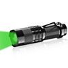 HYVCZP 3 Modes Green LED Flashlight, Powerful Scalable Mini Handheld