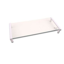 coms monitor stand white monitor shelf stand