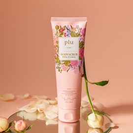 Flu [Flu] Body Scrub Pink Floral 200g / [플루] 바디스크럽 핑크플로럴 200g