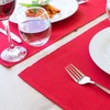 Nicola Spring Ribbed Cotton Washable Dining Table Runner - 183