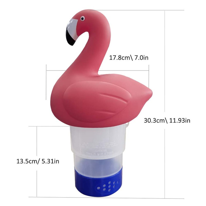 Blufree Chlorine Floater, Floating Chlorine Dispenser, Cute Animal Floating Pool