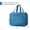 Ms. pen- Travel Toiletry Bag Organizers, Teal, Makeup Travel Bag