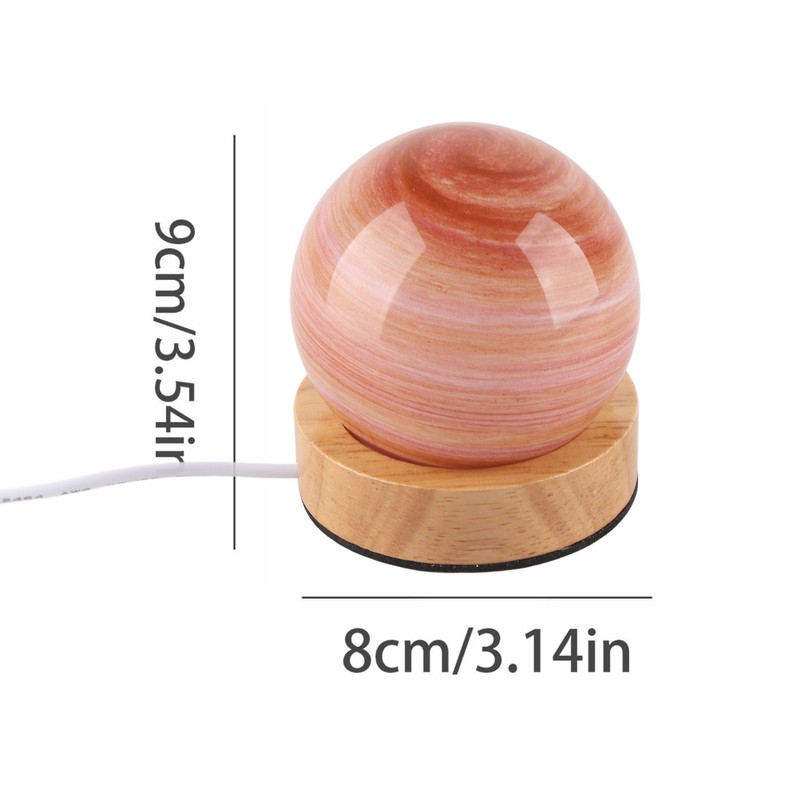 Rechargeable Touch Tricolor Infinitely Dimmable Sunset Table Lamp Ambient Rainbow