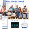 SOARFLY Smart Lichtschalter Modul 2-Weg, WLAN Schalter Smart Life Tuya
