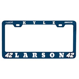 R and R Imports Kyle Larson #42 Metal License Plate Frame