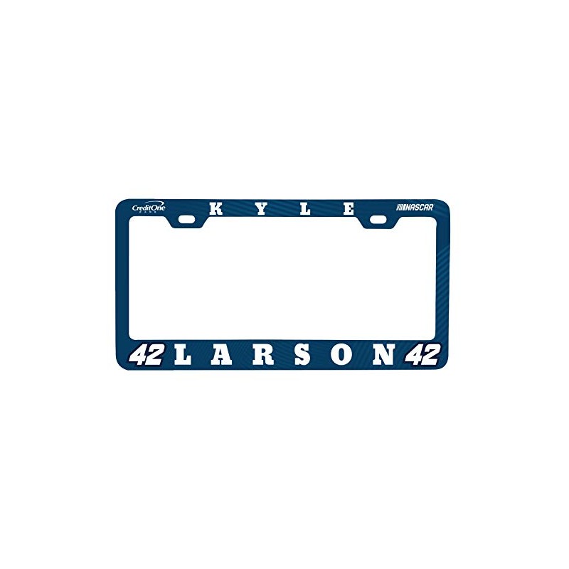 R and R Imports Kyle Larson #42 Metal License Plate