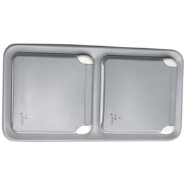 Vertical Plexo55 Apwg IP44 SCHUKO double socket-outlet, impact-resistant IK07 – Protection Class IP55 Cap Closed